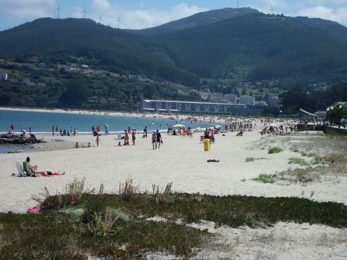 Apartamento En 1ª Linea De La Playa De Covas - Вивейро Екстериор снимка